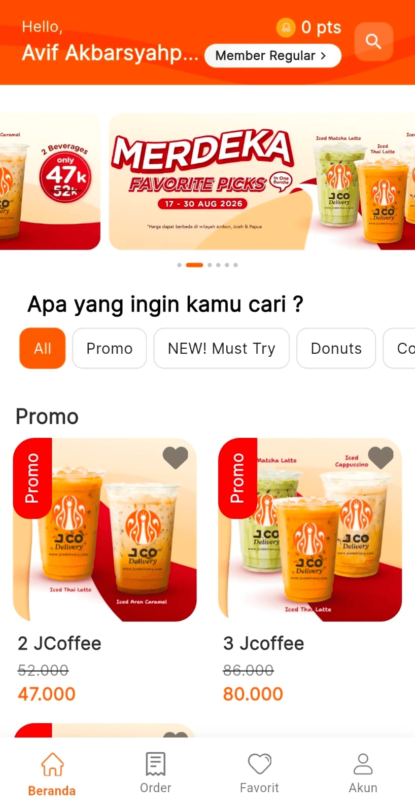 App screenshot
